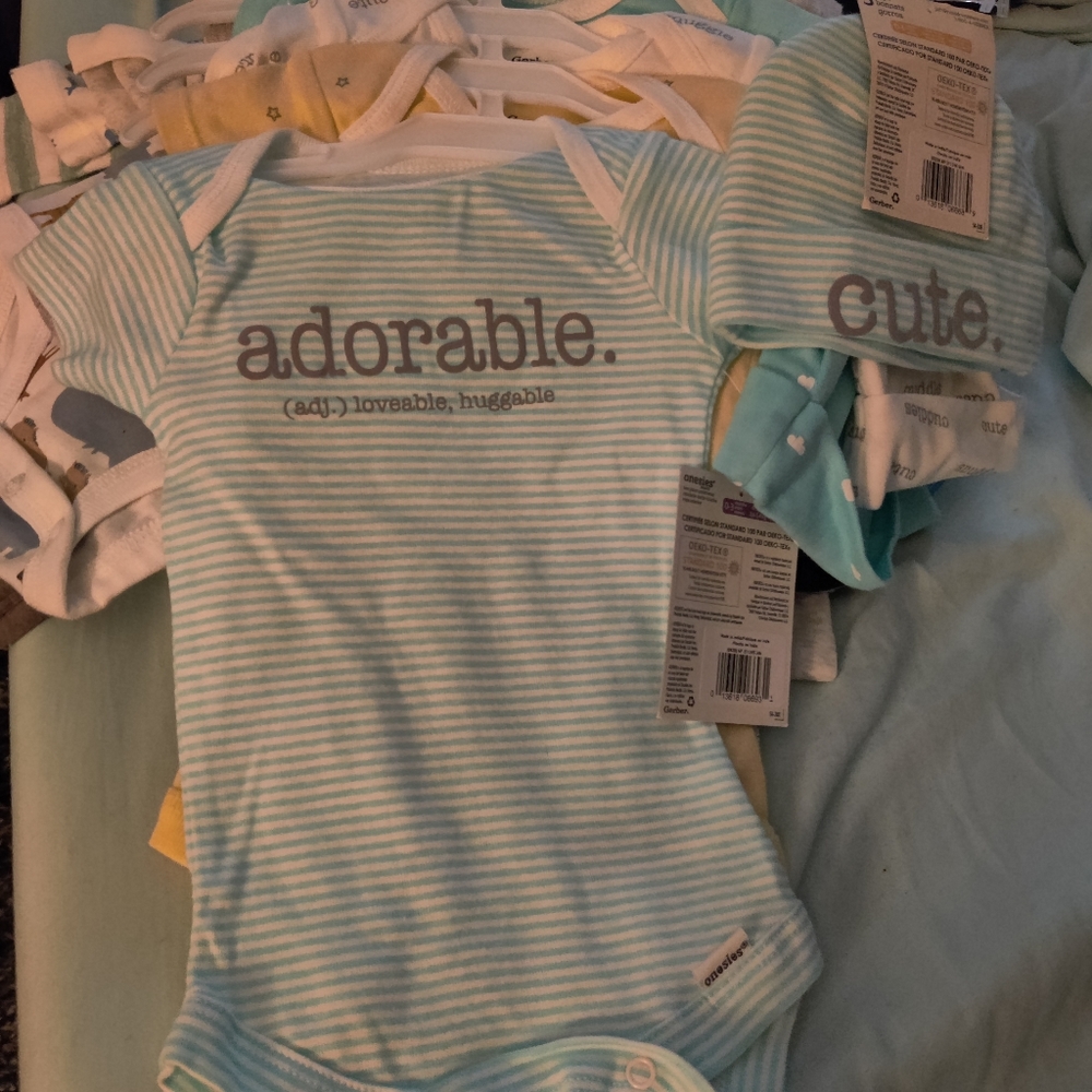 Onesies/caps.